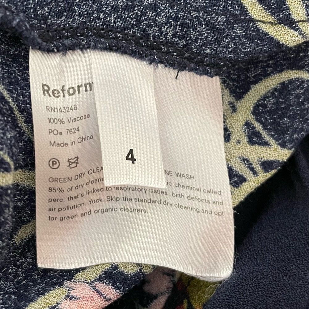 Reformation hunt dress Mademoiselle  AUTHENTIC🍒 - Picture 17 of 17